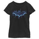 Girl's Batman Logo Digital Wing T-Shirt