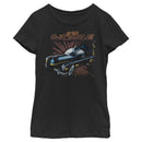 Girl's Batman To The Batmobile Retro T-Shirt