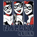 Men's Batman Harley Quinn Classic Cartoon Panel T-Shirt