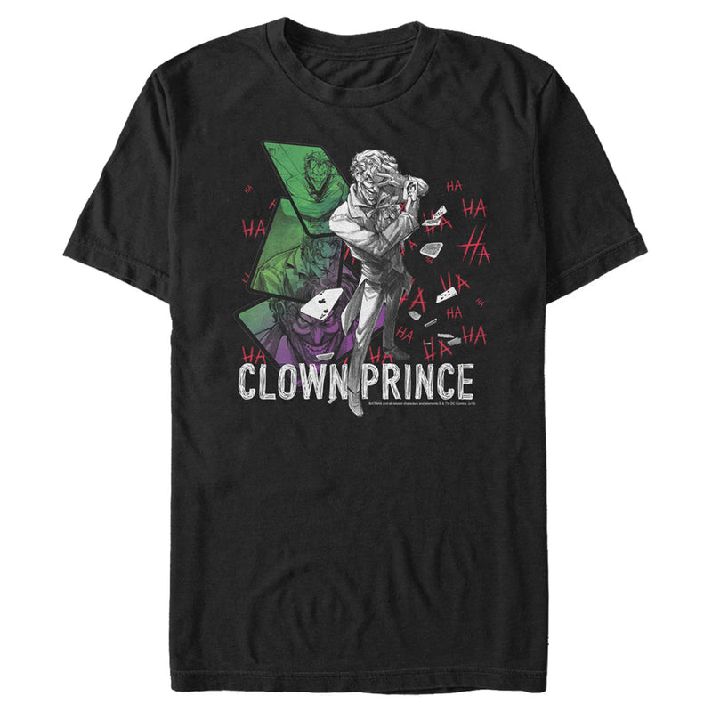 Men's Batman Joker Clown Prince Cards T-Shirt