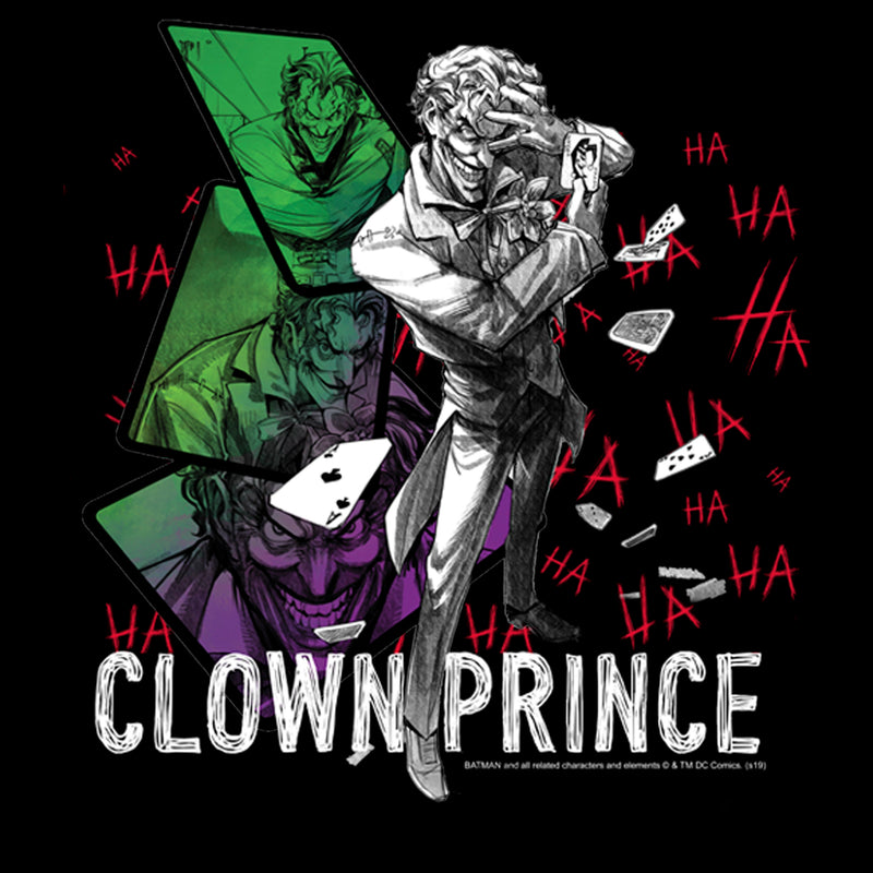 Men's Batman Joker Clown Prince Cards T-Shirt