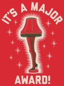 Men's A Christmas Story It’s a Major Award Leg Lamp T-Shirt