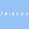 Infant's Friends Standard Logo Onesie
