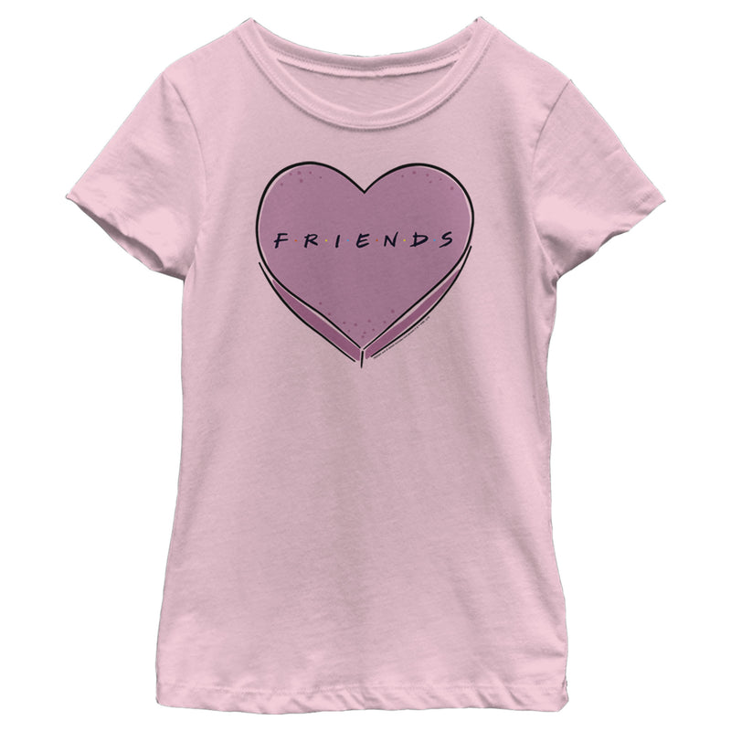 Girl's Friends Candy Heart Logo T-Shirt