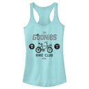 Junior's The Goonies Bike Club Logo Racerback Tank Top