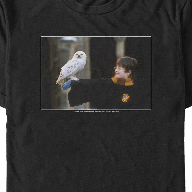Men's Harry Potter Wizard and Owl T-Shirt