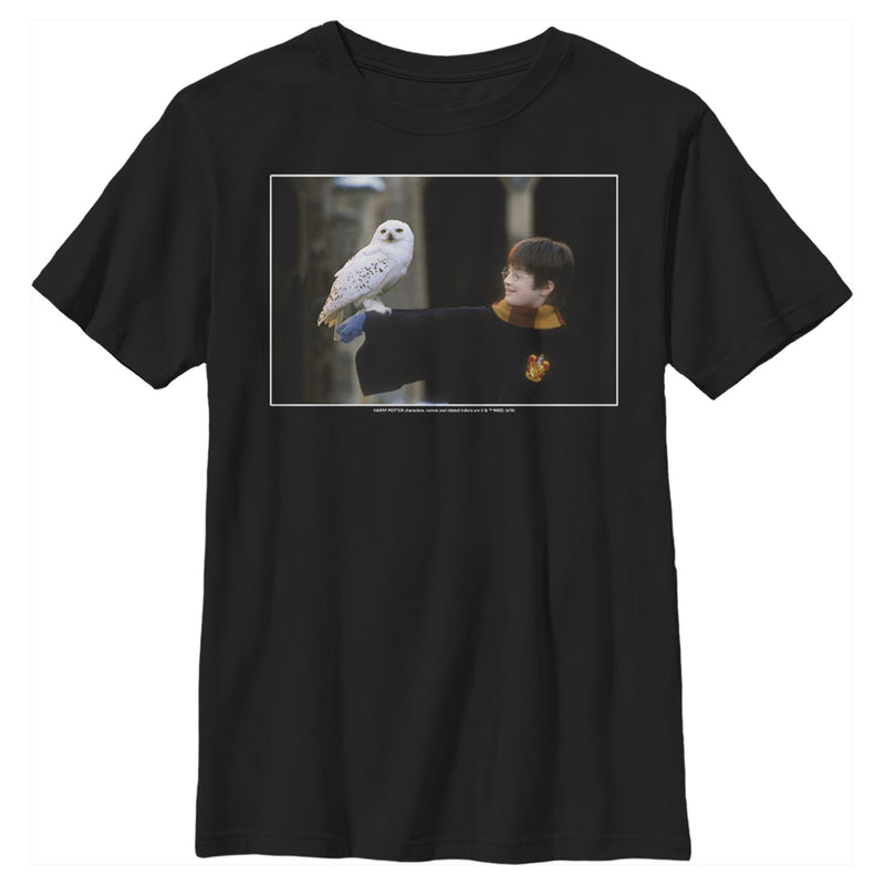 Boy's Harry Potter Wizard and Owl T-Shirt