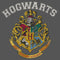 Girl's Harry Potter Vintage Hogwarts Crest White T-Shirt