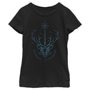 Girl's Harry Potter Stag Patronus Line Art T-Shirt