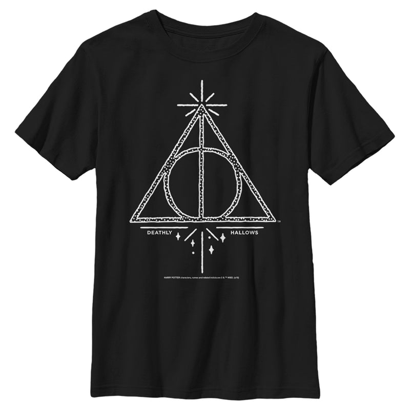 Boy's Harry Potter Deathly Hallows Symbol T-Shirt