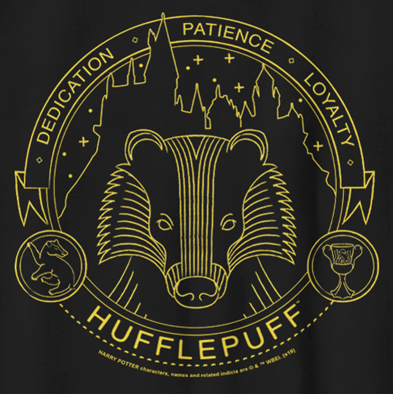 Boy's Harry Potter Hufflepuff House Emblem T-Shirt