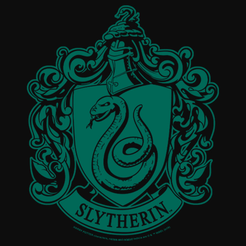 Junior's Harry Potter Slytherin House Crest Racerback Tank Top