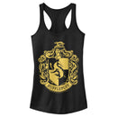 Junior's Harry Potter Hufflepuff House Crest Racerback Tank Top