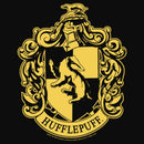 Junior's Harry Potter Hufflepuff House Crest Racerback Tank Top