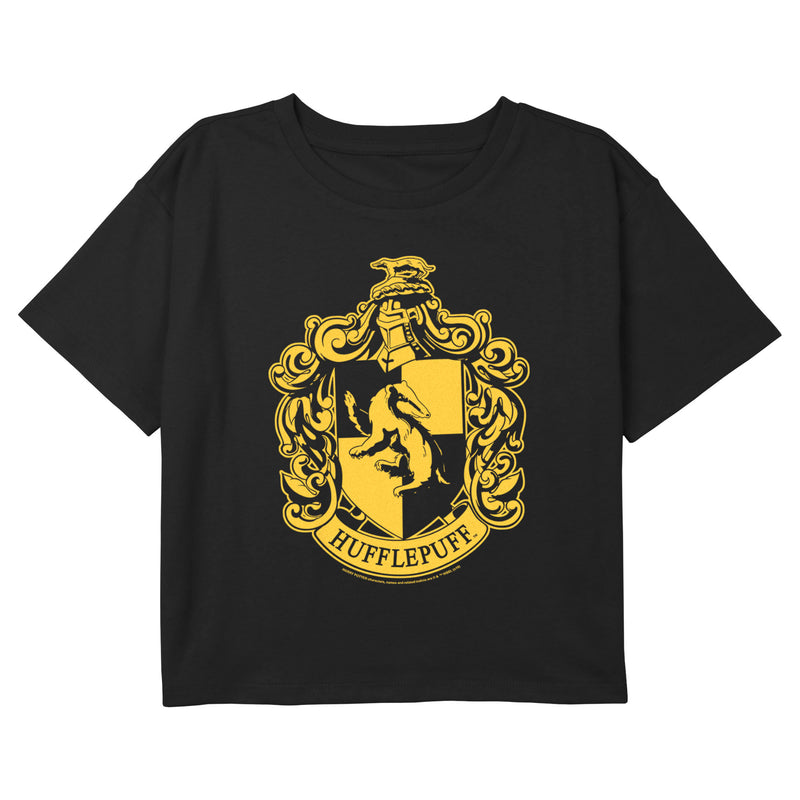 Girl's Harry Potter Classic Hufflepuff House Crest T-Shirt