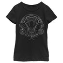 Girl's Harry Potter Slytherin Snake Logo T-Shirt