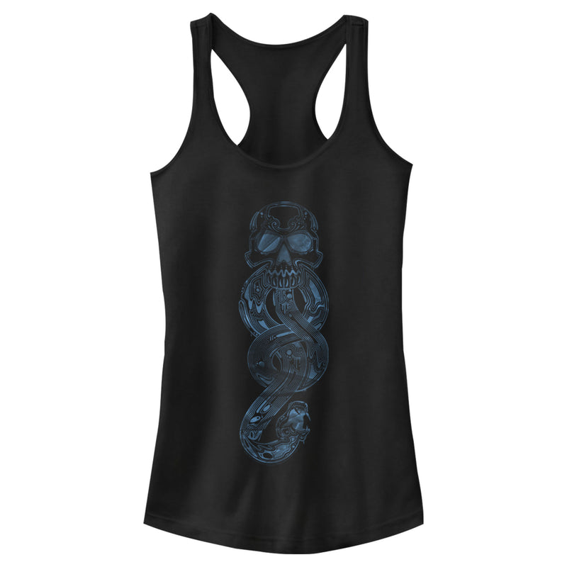 Junior's Harry Potter Dark Mark Racerback Tank Top