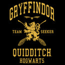 Boy's Harry Potter Gryffindor Quidditch Gold Team Seeker T-Shirt