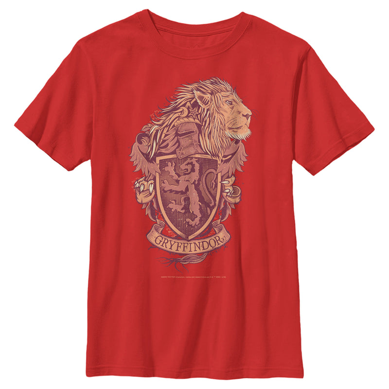 Boy's Harry Potter Gryffindor Coat of Arms T-Shirt