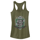 Junior's Harry Potter Slytherin House Shield Racerback Tank Top