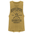 Junior's Harry Potter Quidditch Hufflepuff Team Seeker Festival Muscle Tee