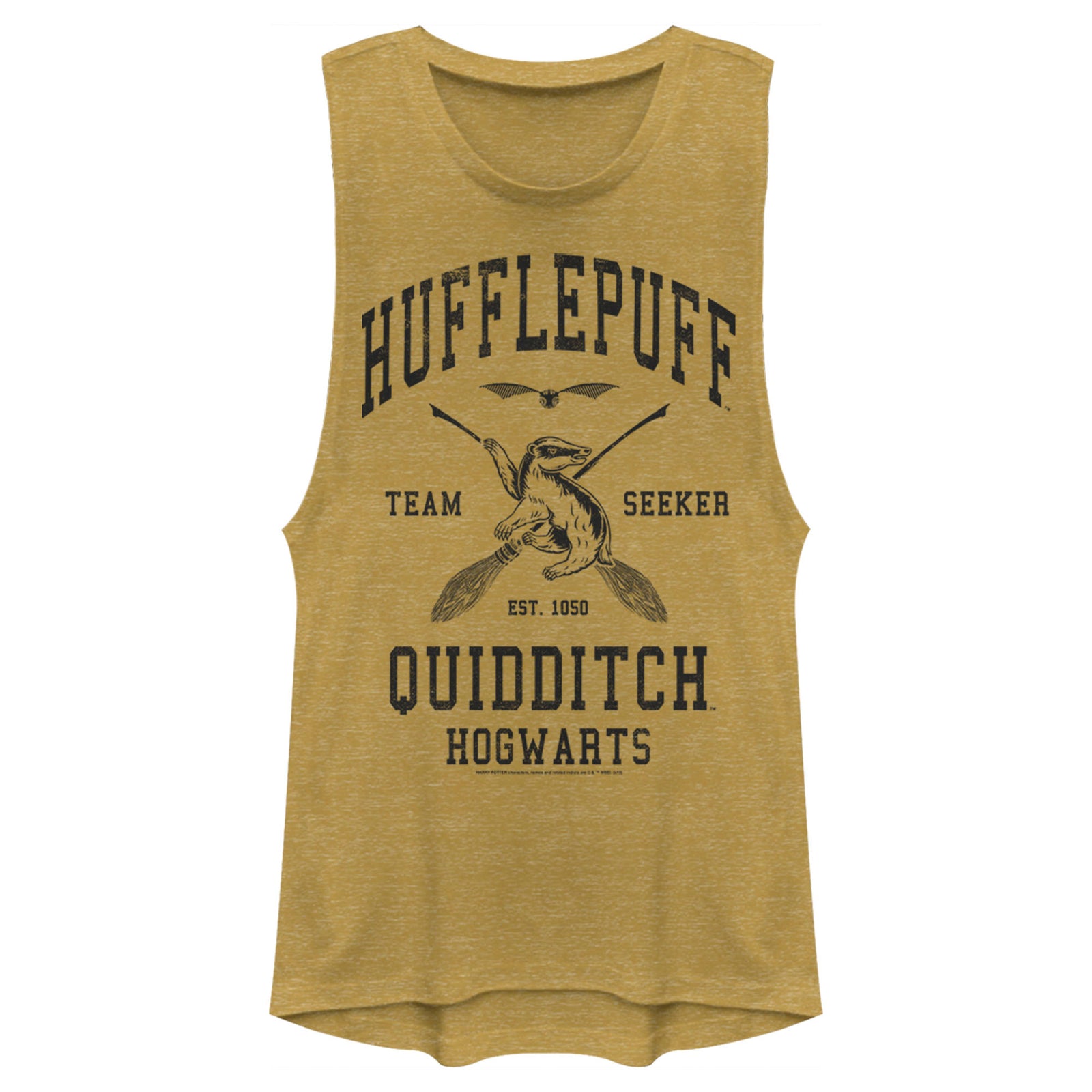 Junior's Harry Potter Quidditch Hufflepuff Team Seeker Festival Muscle ...