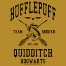 Junior's Harry Potter Quidditch Hufflepuff Team Seeker Festival Muscle Tee