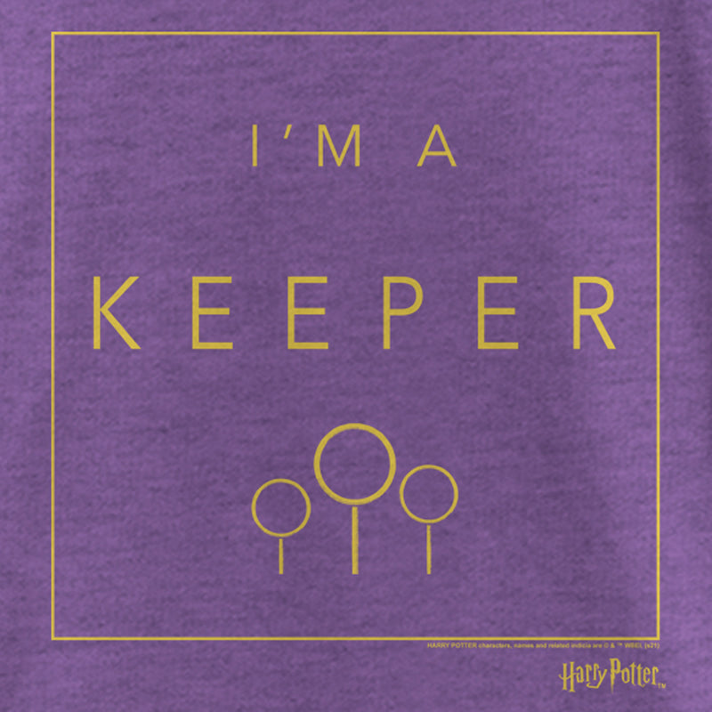 Girl's Harry Potter I’m a Keeper T-Shirt