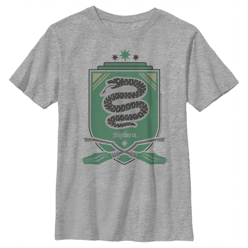 Boy's Harry Potter Quidditch Slytherin Team Crest T-Shirt