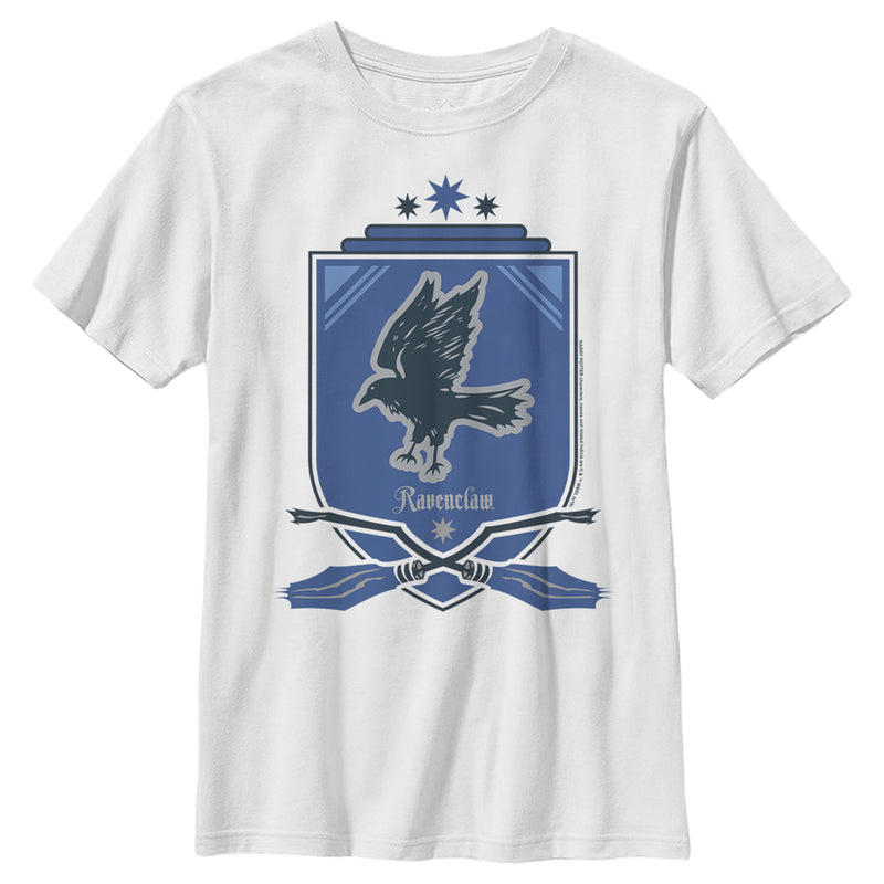 Boy's Harry Potter Quidditch Ravenclaw Team Crest T-Shirt