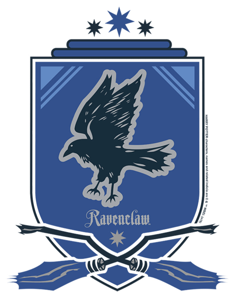 Boy's Harry Potter Quidditch Ravenclaw Team Crest T-Shirt