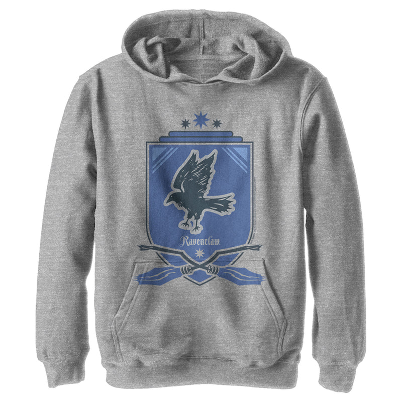 Boy's Harry Potter Quidditch Ravenclaw Team Crest Pull Over Hoodie