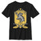 Boy's Harry Potter Quidditch Hufflepuff Team Crest T-Shirt