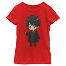 Girl's Harry Potter Anime Cartoon Harry T-Shirt