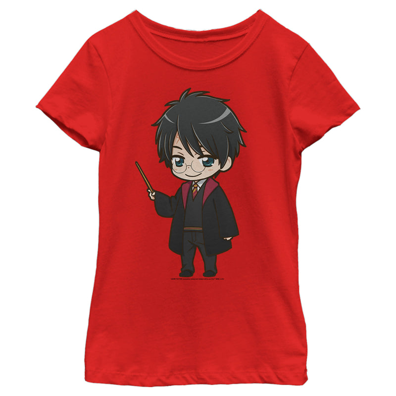 Girl's Harry Potter Anime Cartoon Harry T-Shirt