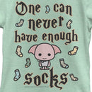 Girl's Harry Potter Never Enough Socks T-Shirt