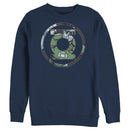 Men's Green Lantern Green Filled Logo Sweatshirt