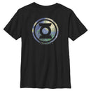 Boy's Green Lantern Starry Night Lantern Logo T-Shirt