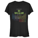 Junior's Justice League Periodic Table of Super-Villains T-Shirt