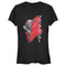 Junior's Aquaman Black Manta Brush Stroke T-Shirt