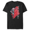 Men's Aquaman Black Manta Brush Stroke T-Shirt