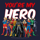 Women's Justice League You’re My Hero Squad T-Shirt