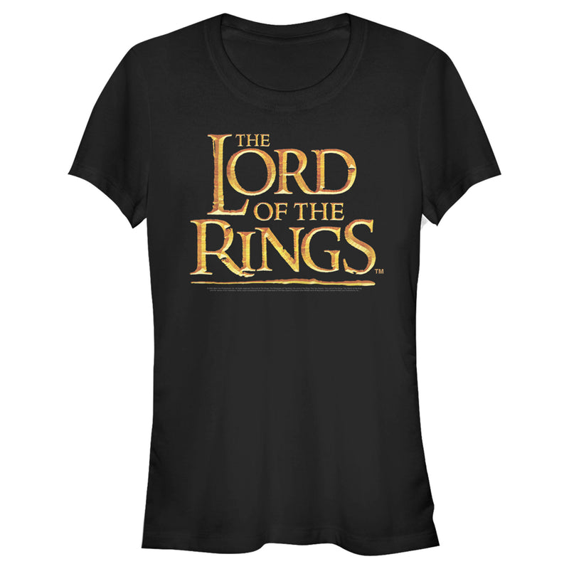 Junior's The Lord of the Rings Fellowship of the Ring Movie Logo T-Shirt