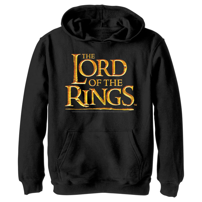 Boy's The Lord of the Rings Fellowship of the Ring Movie Logo Pull Over Hoodie