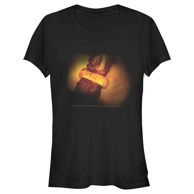 Junior's The Lord of the Rings Fellowship of the Ring One Ring T-Shirt