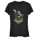 Junior's The Lord of the Rings Fellowship of the Ring Gimli Paint Splatter T-Shirt