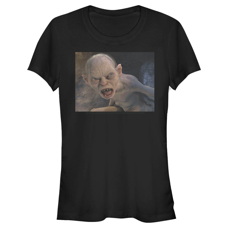 Junior's The Lord of the Rings Fellowship of the Ring Gollum Yell T-Shirt