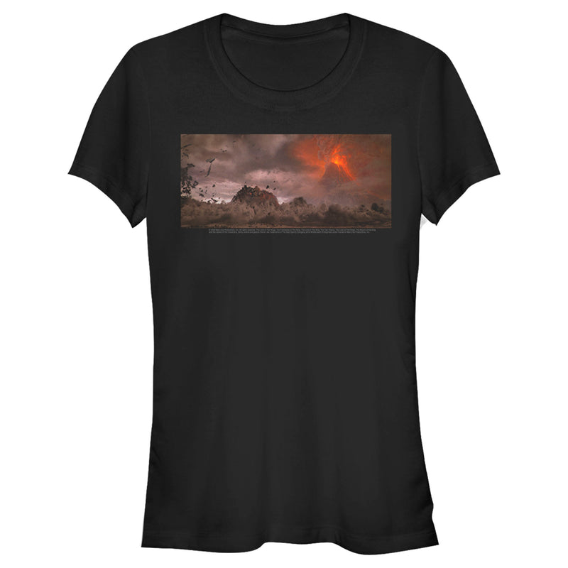 Junior's The Lord of the Rings Fellowship of the Ring Fall of Mordor T-Shirt