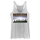 Women's The Lord of the Rings Fellowship of the Ring Movie Poster Racerback Tank Top