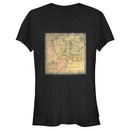 Junior's The Lord of the Rings Fellowship of the Ring Map of Middle Earth T-Shirt